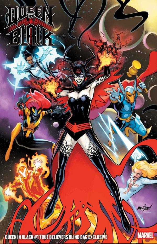 Queen in Black #1 (2026) (David Marquez Blind Bag B Connecting Variant)