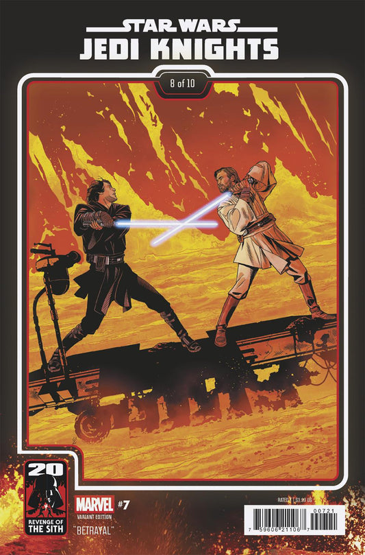 Star Wars: Jedi Knights #7 Chris Sprouse Revenge Of The Sith 20th Anniversary Variant
