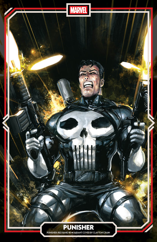 Punisher: Red Band #5 Clayton Crain Variant [Polybagged]