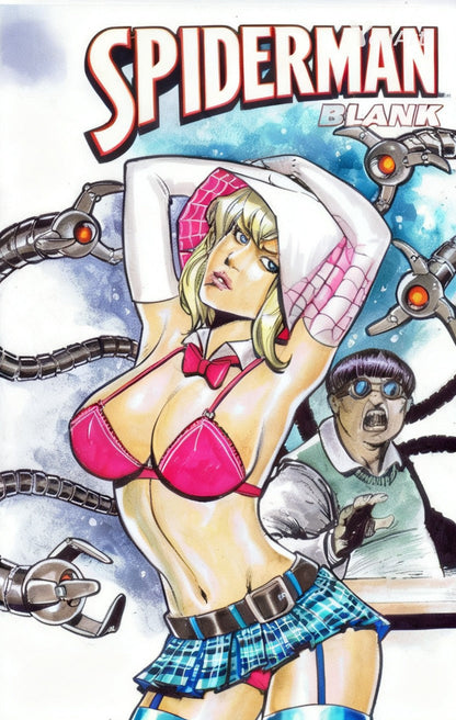 ARACNAPHORIA #1 – Spider-Sable Black LTD 33 | Silver Sable Crouching Spider Cover by Jose Varese