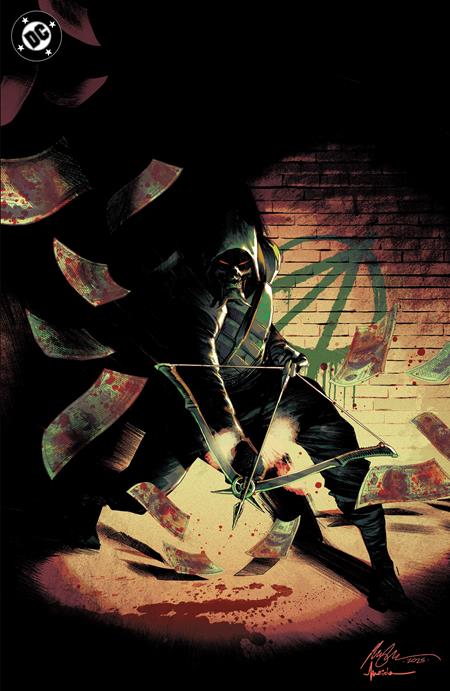 ABSOLUTE GREEN ARROW #1 (OF 6) CVR E RAFAEL ALBUQUERQUE FOIL VAR (CORNER DENT)