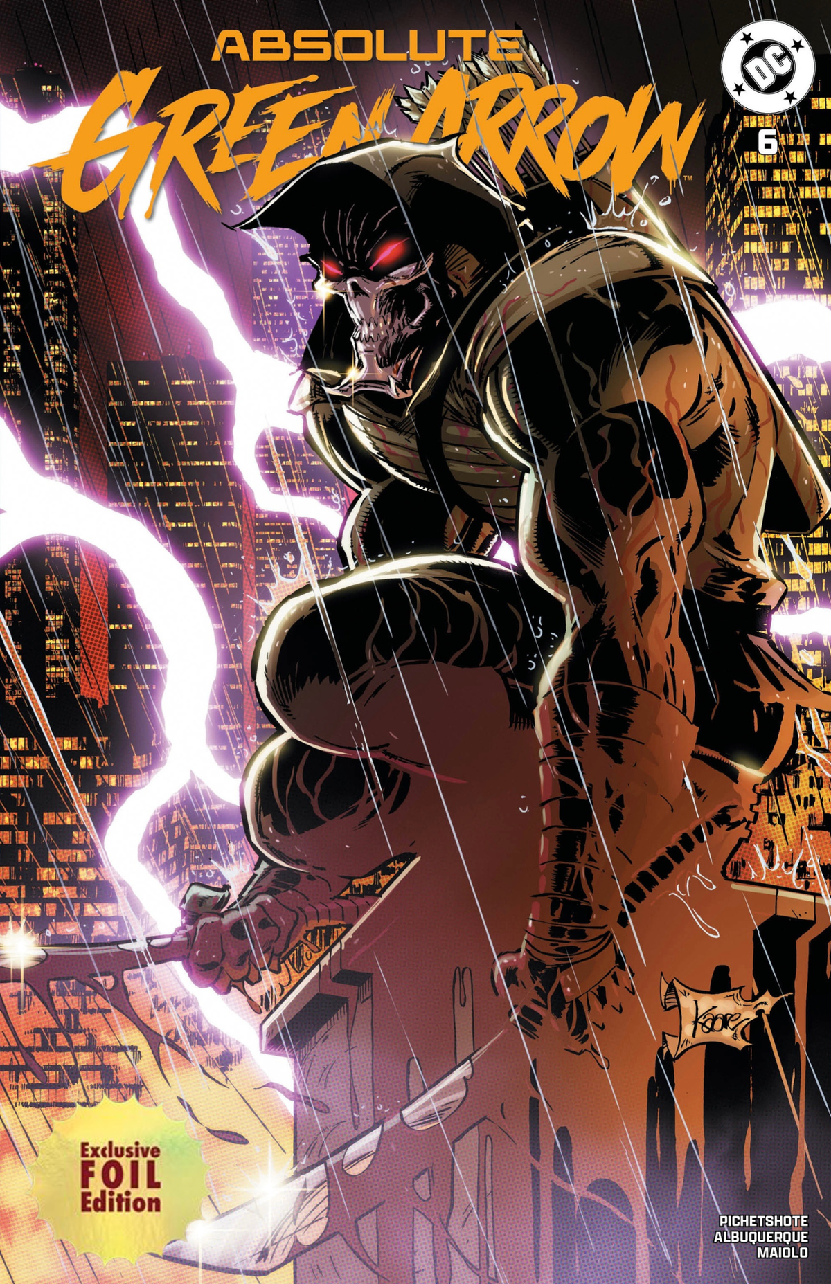 [FOIL] ABSOLUTE GREEN ARROW #6 KAARE ANDREWS EXCLUSIVE (10/21/2026)