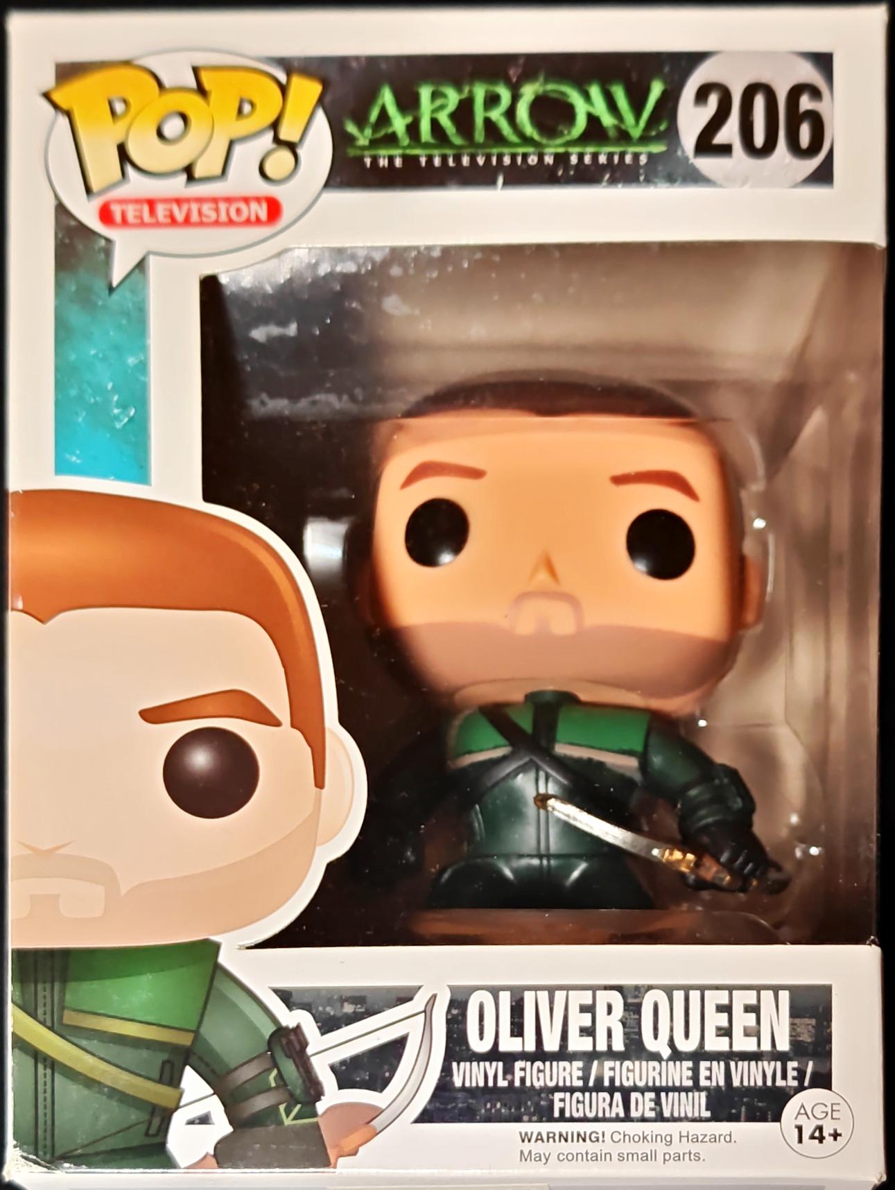 Funko Pop! #206 Oliver Queen (Arrow The Television Series) Vinyl Figure