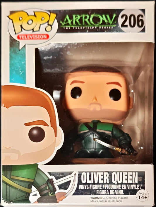 Funko Pop! #206 Oliver Queen (Arrow The Television Series) Vinyl Figure
