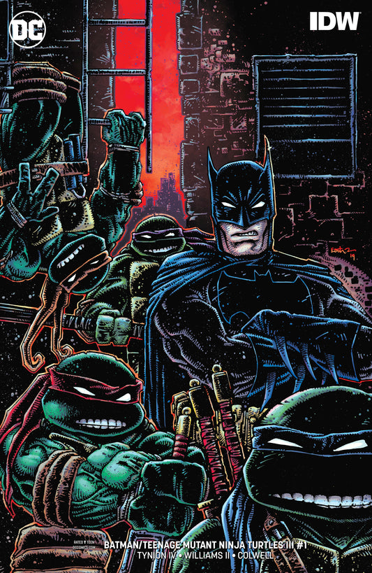 Batman Teenage Mutant Ninja Turtles III #1 (Of 6) Eastman Variant