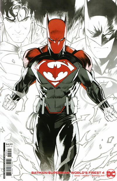 Batman / Superman: World's Finest #4 (2022) Secret Drop-In Variant Dan Mora