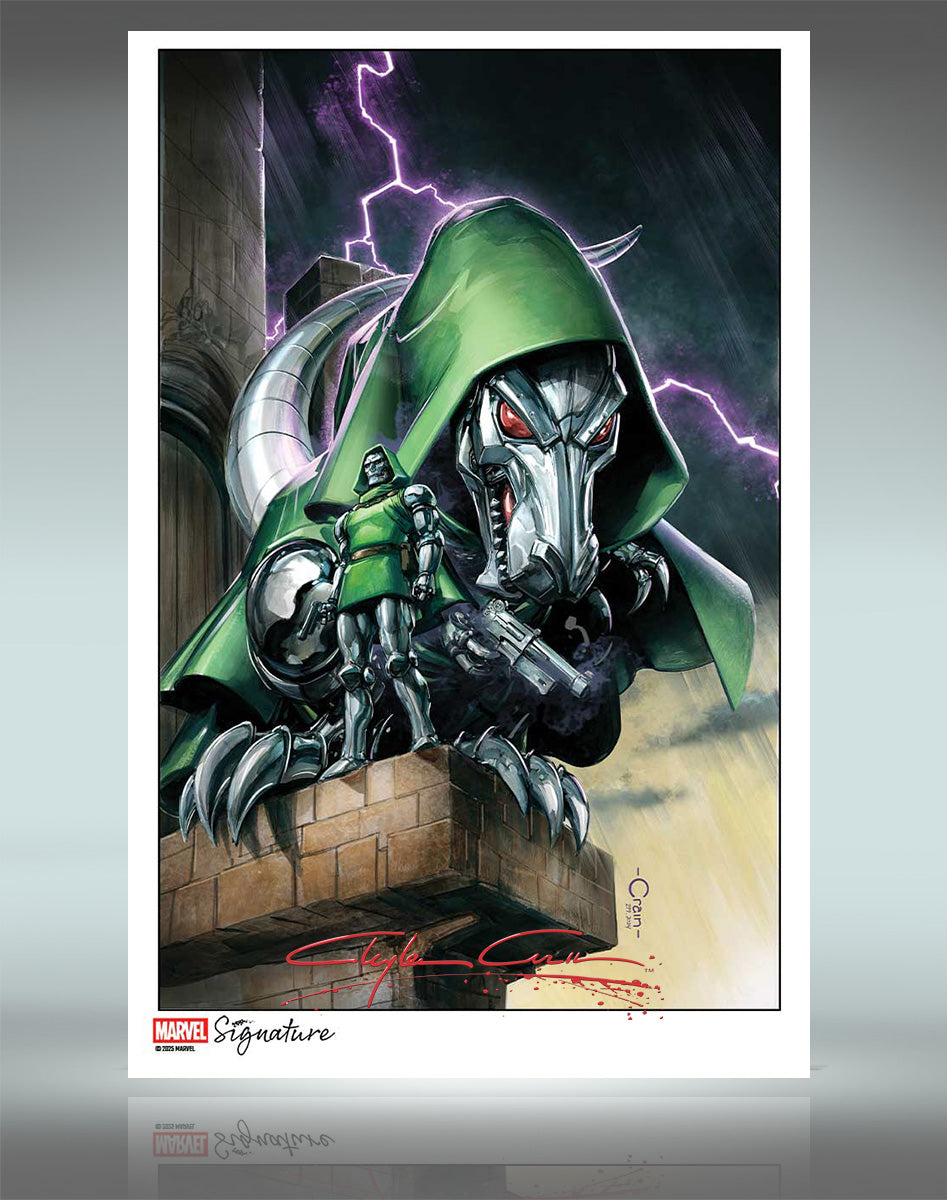PREORDER: Marvel Signature 11x17 Print One World Under Doom