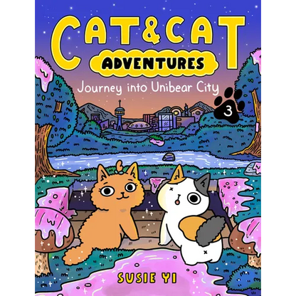 Cat & Cat Adventures: Journey Into Unibear City: A Graphic Novel - Paperback