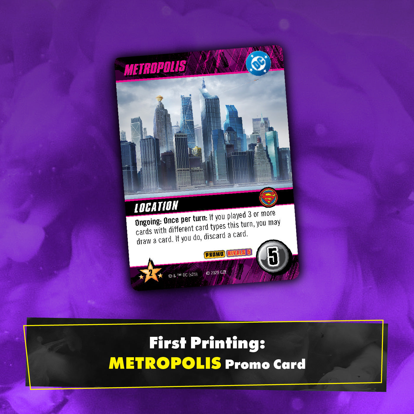DC Deck-Building Game: Rivals — Superman vs. Lex Luthor