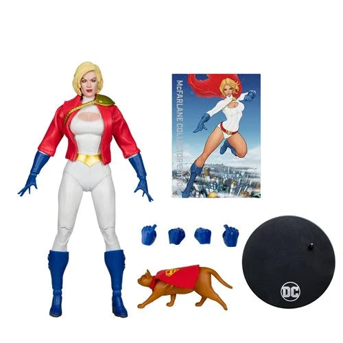 DC McFarlane Collector Edition Wave 9 Power Girl (Power Girl: Reborn) #31 7-Inch Scale Action Figure (Platinum Label Variant)