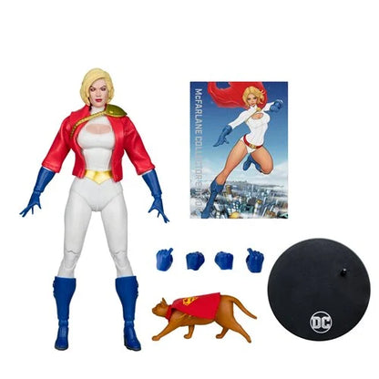 DC McFarlane Collector Edition Wave 9 Power Girl (Power Girl: Reborn) #31 7-Inch Scale Action Figure (Platinum Label Variant)