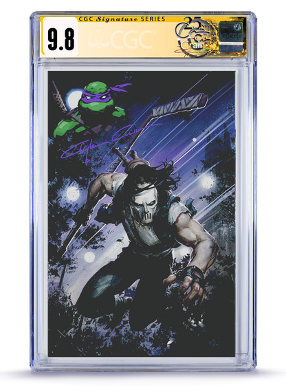 PREORDER: Casey Jones No. 5 All Art Cover CGC Signature Series Donatello Remarque