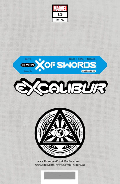 Excalibur #13 Unknown Comics Jay Anacleto Exclusive Virgin Var (10/21/2020)
