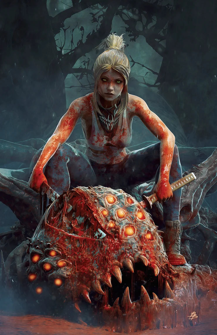 Something is Killing the Children #42 Cover Q Björn Barends Exclusive Foil Variant (Ltd. 500)