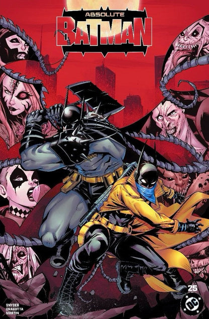 ABSOLUTE BATMAN #25 TRAVIS MERCER FOIL TRADE & COLOR SPLASH VIRGIN EXCLUSIVE + FREE COVER A