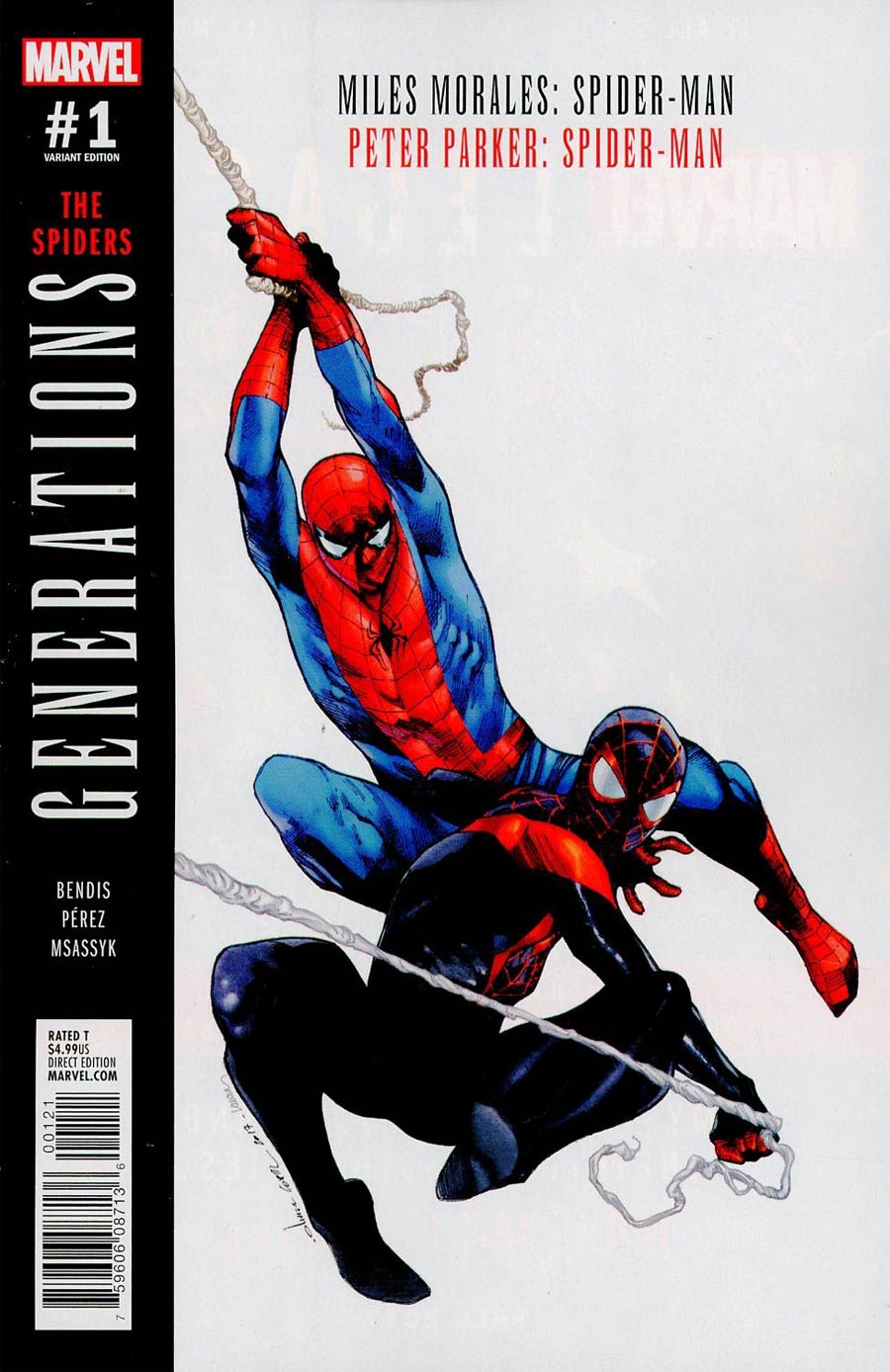 Generations Morales & Parker Spider Man #1 Coipel Variant