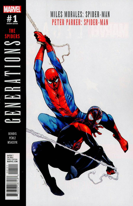 Generations Morales & Parker Spider Man #1 Coipel Variant