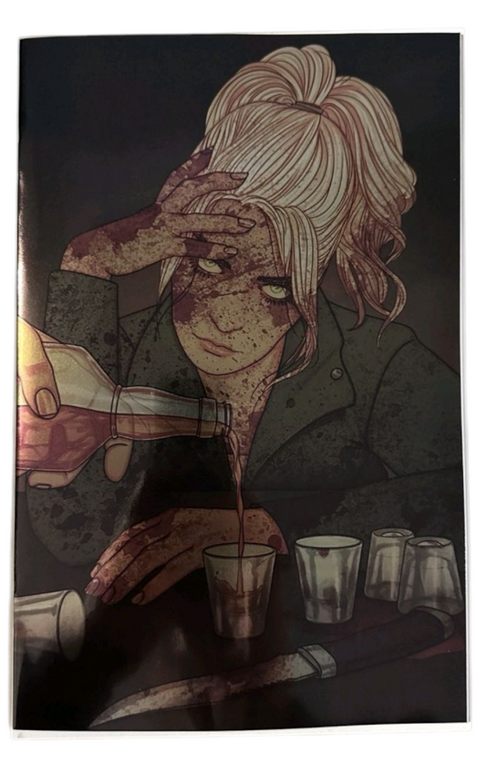 SIKTC A Monster Hunter Walks Into a Bar #1 NYCC Jenny Frisson Foil Ltd. 1000