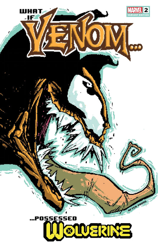 What If...?: Venom #2 Matthew Waite Skottie Young Homage Variant (2024)