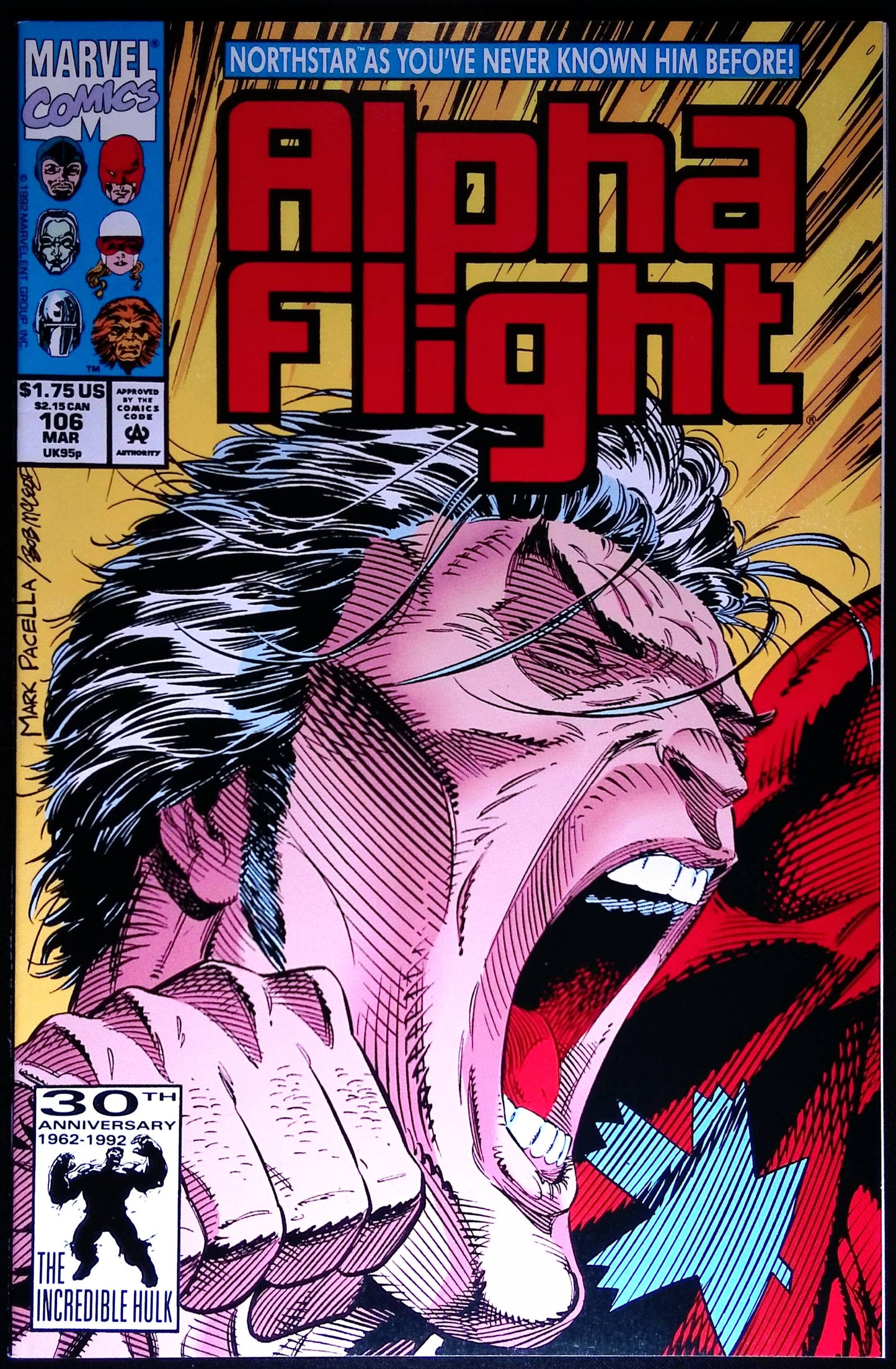 Alpha Flight #106 (Key Issue)- Marvel Comics