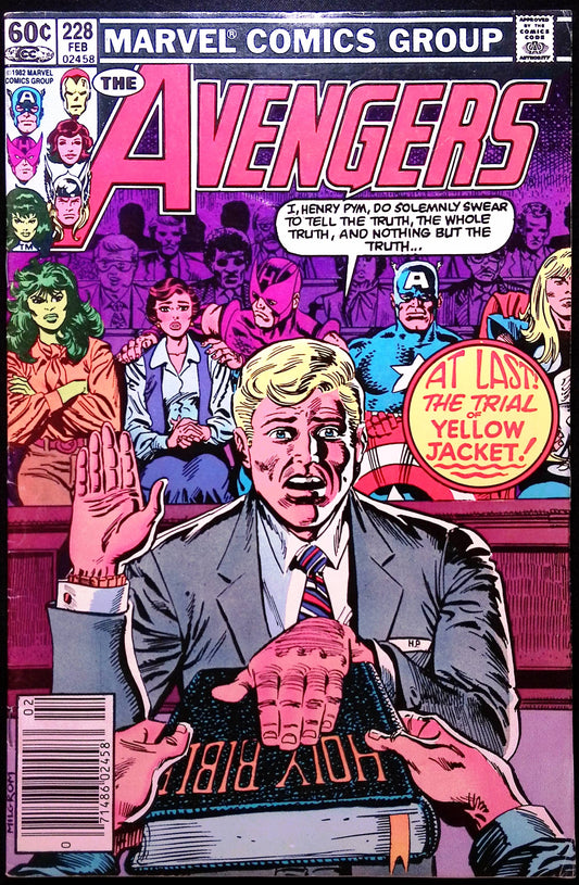 Avengers #228 (1982 Newsstand) - Marvel Comics