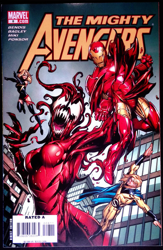 Mighty Avengers #8 (2008 - Minor Key) - Marvel Comics