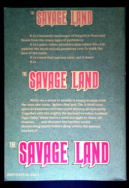 X-Men and Spider-Man Savage Land TPB (1987) - Marvel Comics
