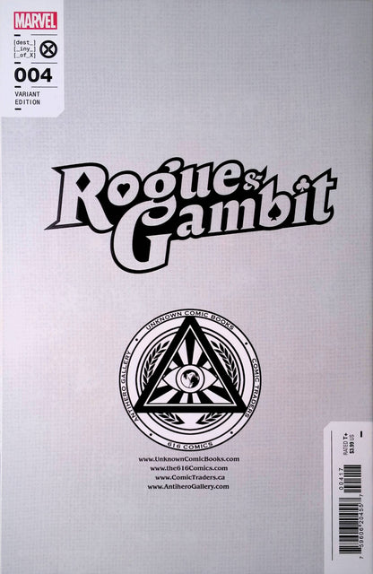 Rogue and Gambit #4 (Virgin Cover by Nathan Szerdy) - Marvel