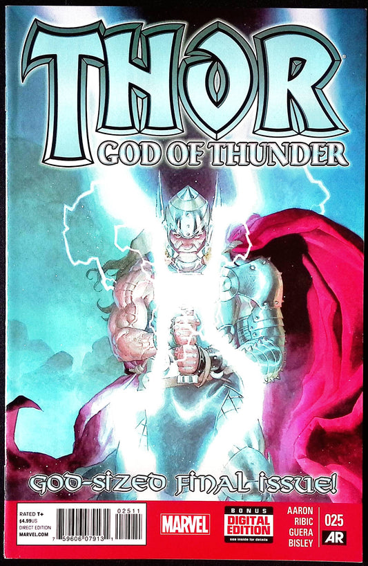 Thor God of Thunder #25 (2nd Cameo of Jane Foster as Thor) - Marvel Comics