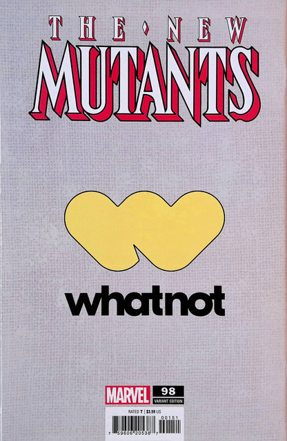 The New Mutants #98 (1st Appearance of Deadpool - Whatnot Virgin Variant) 🔑 - Marvel Comics