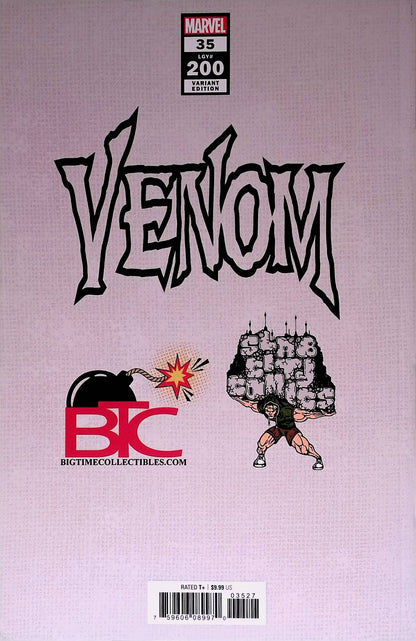 Venom #35 (Mico Suayan Virgin Variant Signed) 🔑 - Marvel Comics