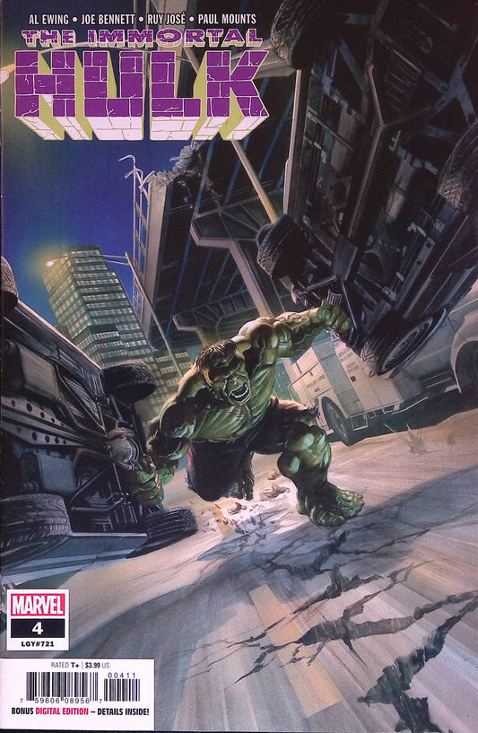Immortal Hulk #4 (Origin of Sasquatch) 🔑 - Marvel Comics