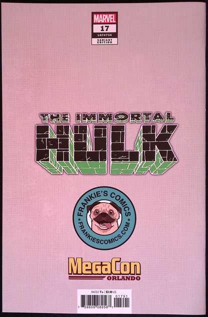 Immortal Hulk #17 (Exclusive John Tyler Christopher MegaCon Variant) 🔑 - Marvel Comics