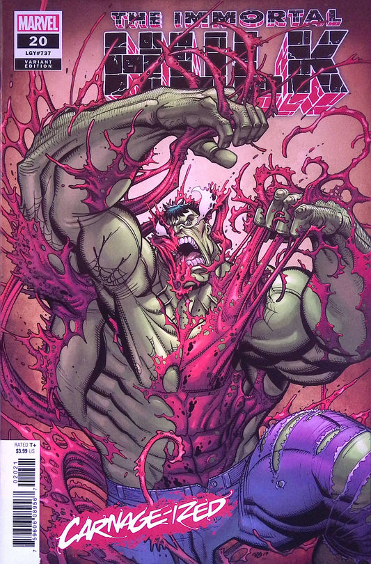 Immortal Hulk #20 (Carnage-ized Variant)