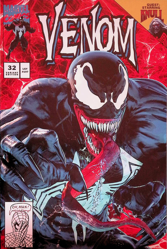Venom #32 (Mike Mayhew Homage Red Variant) - Marvel Comics