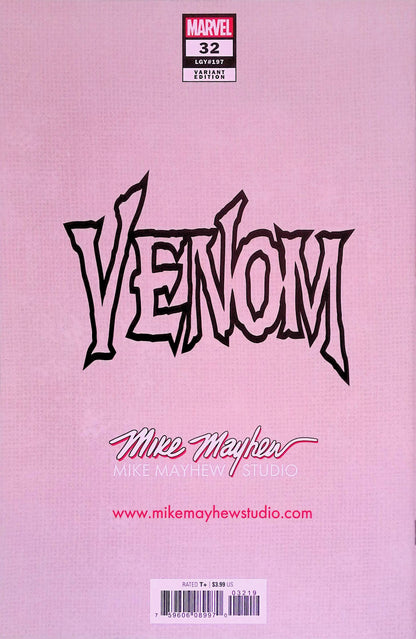 Venom #32 (Mike Mayhew Homage Red Variant) - Marvel Comics