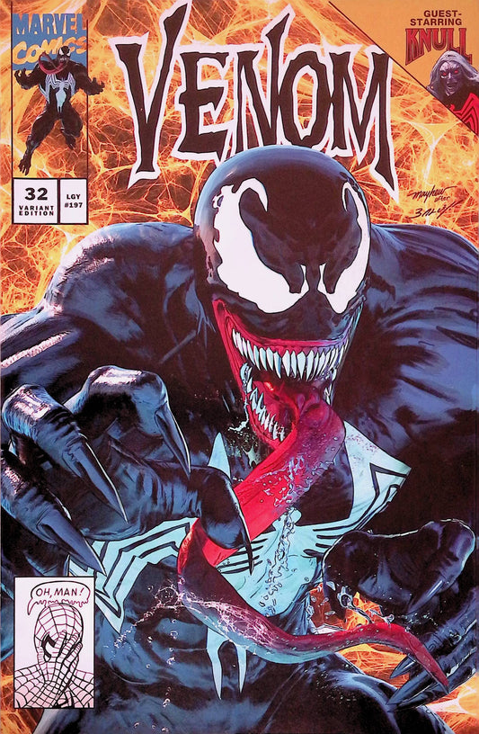 Venom #32 (Mike Mayhew Homage Gold Variant) - Marvel Comics