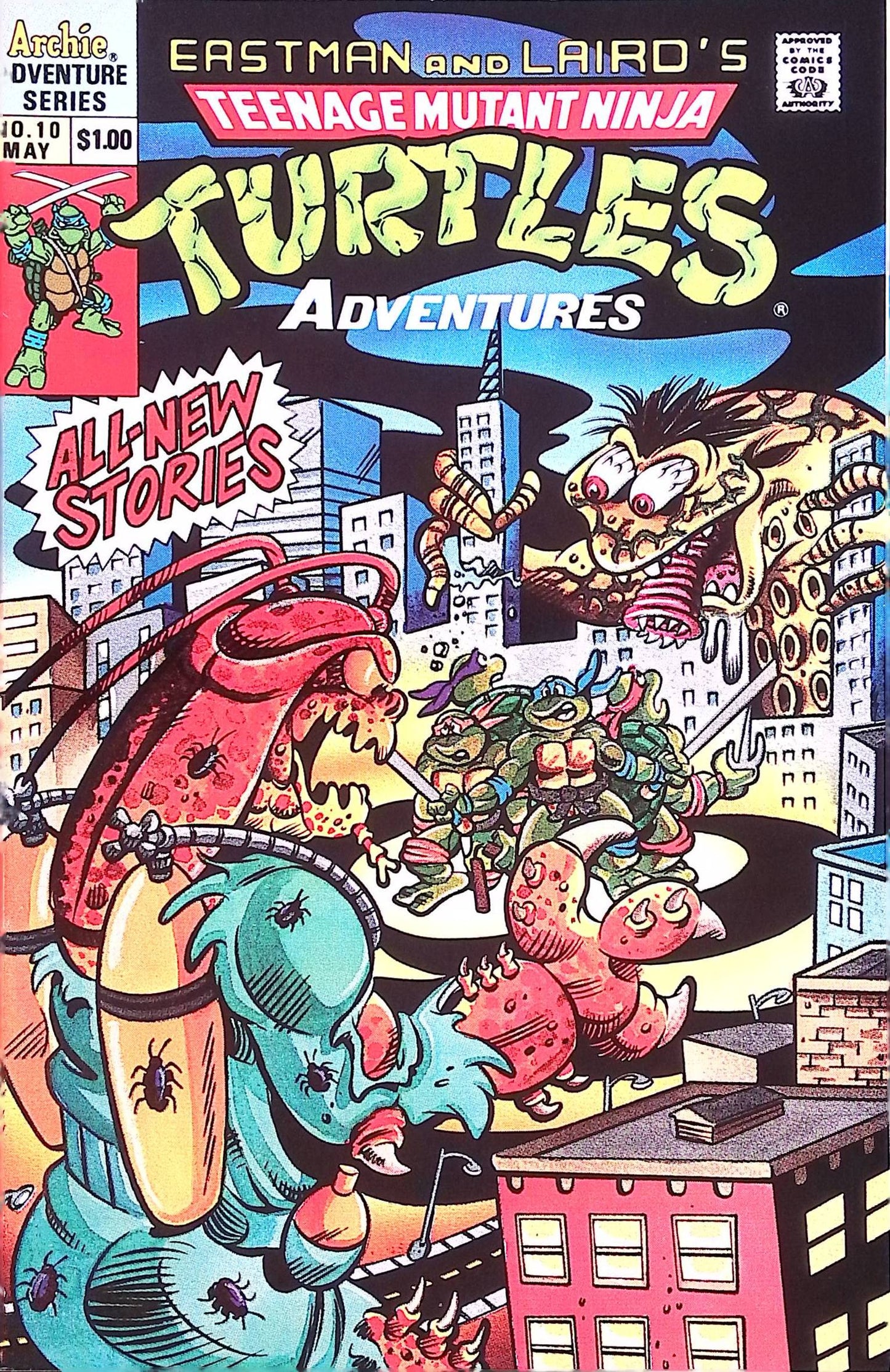 Teenage Mutant Ninja Turtles Adventures #10