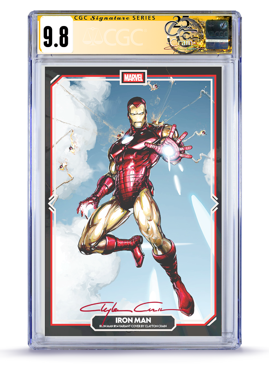 PREORDER: Iron Man No. 1  Classic Signature 9.8 CGC Signature Series