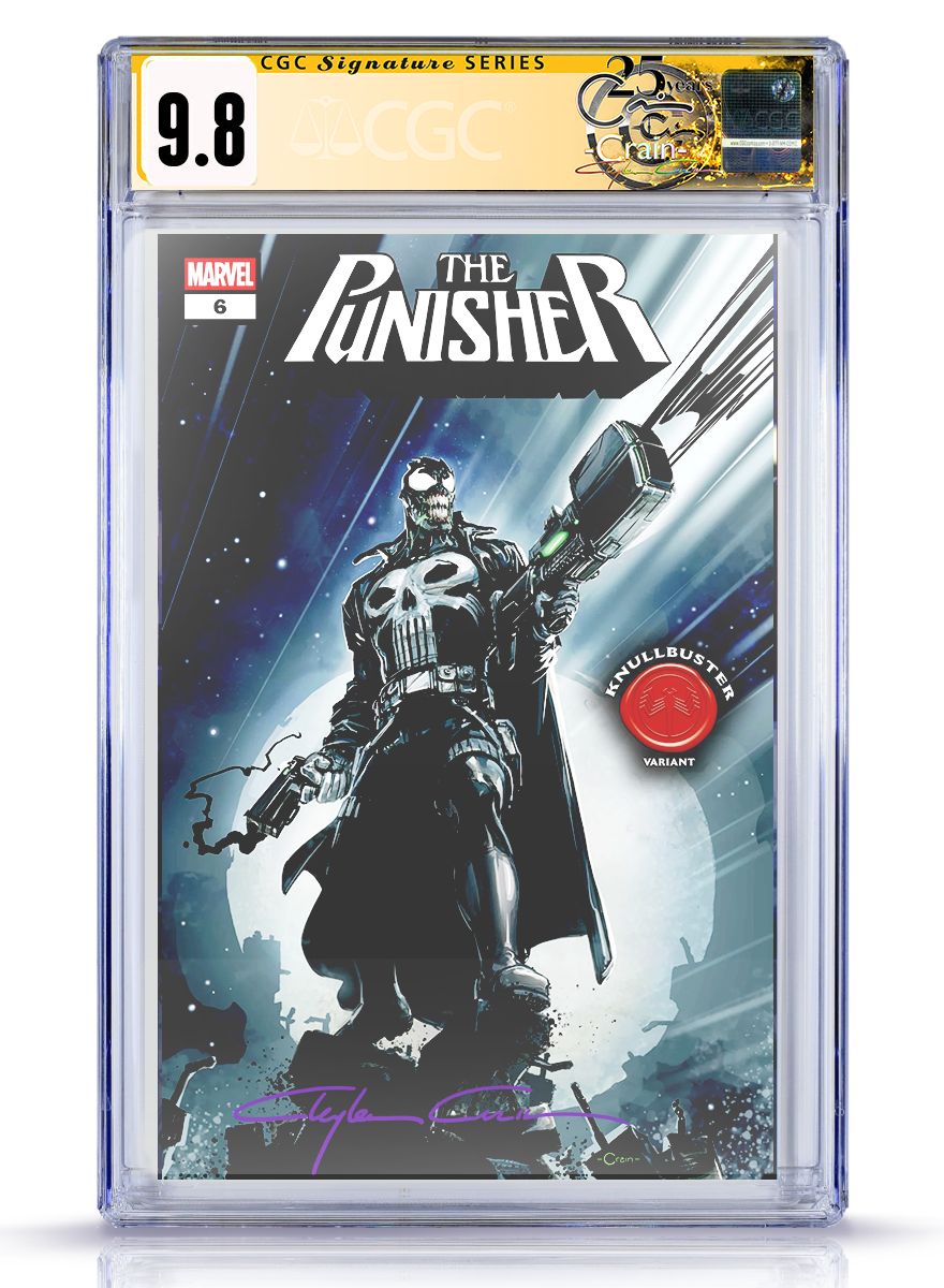 PREORDER: Trade Dress Punisher No.6 Classic Signature 9.8 CGC Signature Series