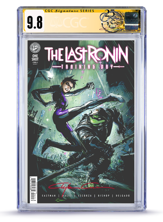 PREORDER: Trade Dress TMNT Last Ronin Training Day Signature 9.8 CGC Signature Series