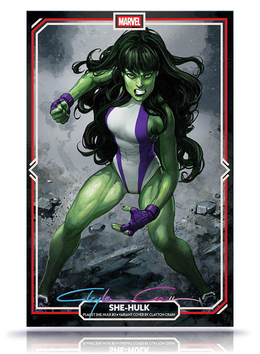 PREORDER: Planet She-Hulk No. 3  Infinity  Signature w/COA