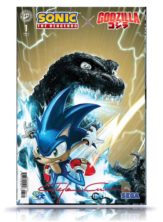 PREORDER:  Trade Dress Sonic x Godzilla No.1  Classic Signature w/COA