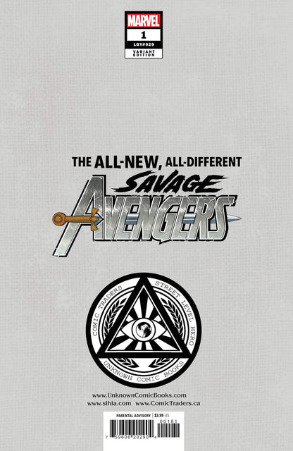 Savage Avengers #1 (Mico Suayan Virgin Variant) - Marvel Comics