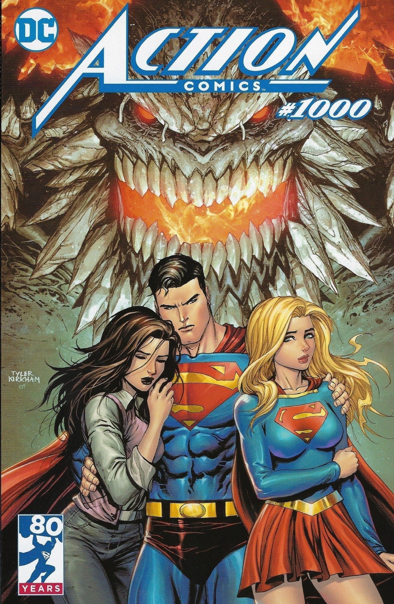 Action Comics #1000 Unknown Comic Books Exclusive Kirkham Cvr A 4/11/2018