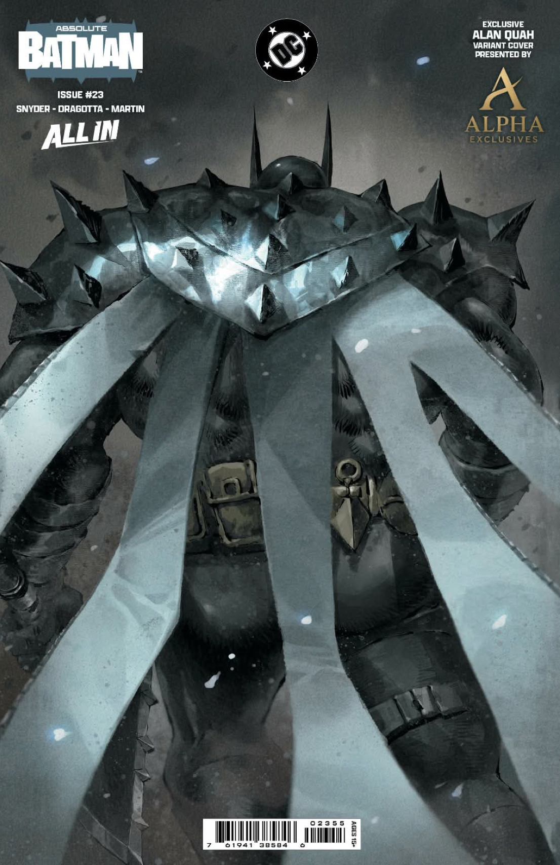 ABSOLUTE BATMAN #23 ALAN QUAH EXCLUSIVE WRAPAROUND VIRGIN VAR (08/12/2026)