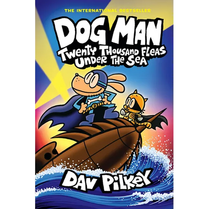Dog Man: Twenty Thousand Fleas Under the Sea: A Graphic Novel (Dog Man #11): From the Creator of Captain Underpants - Hardcover