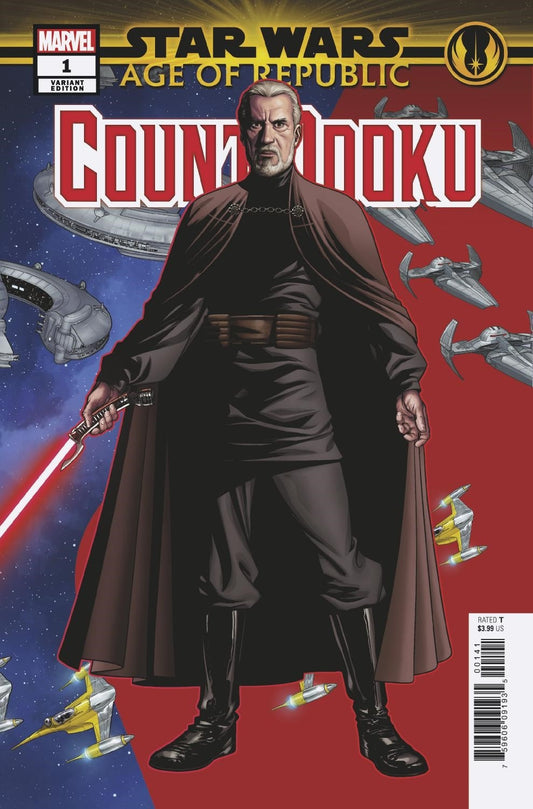 Star Wars Aor Count Dooku #1 McKone Puzzle Pc Variant