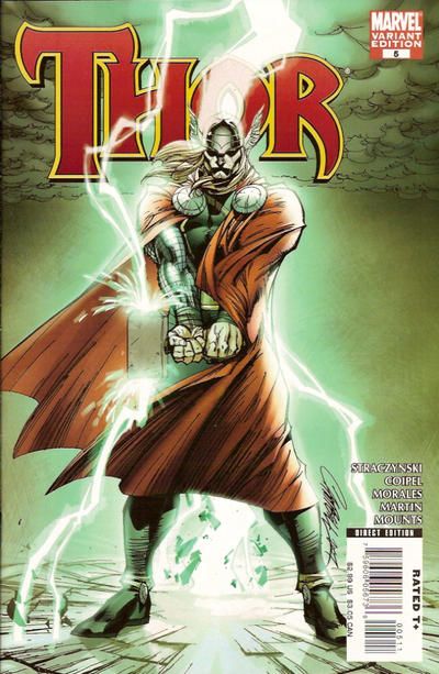 Thor #5 (J. Scott Campbell Variant) - Marvel Comics