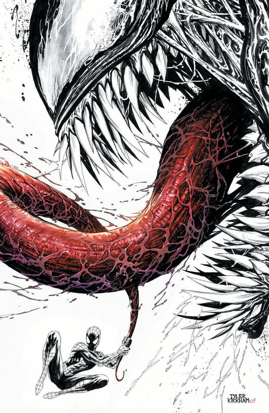 VENOM #1 UNKNOWN COMIC BOOKS EXCLUSIVE TYLER  KIRKHAM VIRGIN COLOR SPLASH 5/9/2018